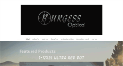 Desktop Screenshot of burgessoptical.com